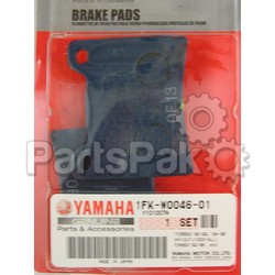 Yamaha 26H-W0045-00-00 Brake Pad Kit 2; New # 1FK-W0046-01-00