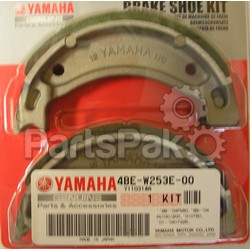 Yamaha 4BE-W253E-00-00 Brake Shoe Kit; 4BEW253E0000