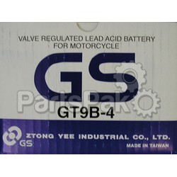 Yamaha GT9-B4000-00-00 Gt9B4 Gs Battery - Fa (Not Filled With Acid); GT9B40000000