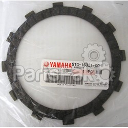 Yamaha 5TG-16321-00-00 Plate, Friction; 5TG163210000
