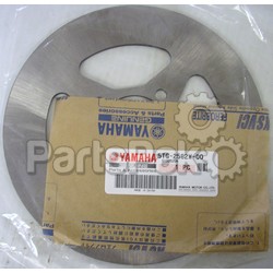 Yamaha 5TG-2582W-00-00 Disc, Rear Brake 2; 5TG2582W0000