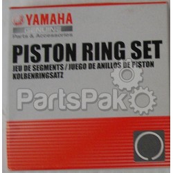 Yamaha 6L2-11610-20-00 Piston Ring Set 2Nd; 6L2116102000