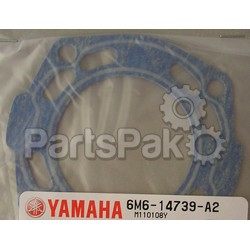 Yamaha 6M6-14739-00-00 Gasket, Muffler Damper 1; New # 6M6-14739-A2-00