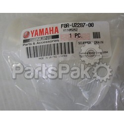 Yamaha F0R-U2287-00-00 Scupper, Drain; F0RU22870000