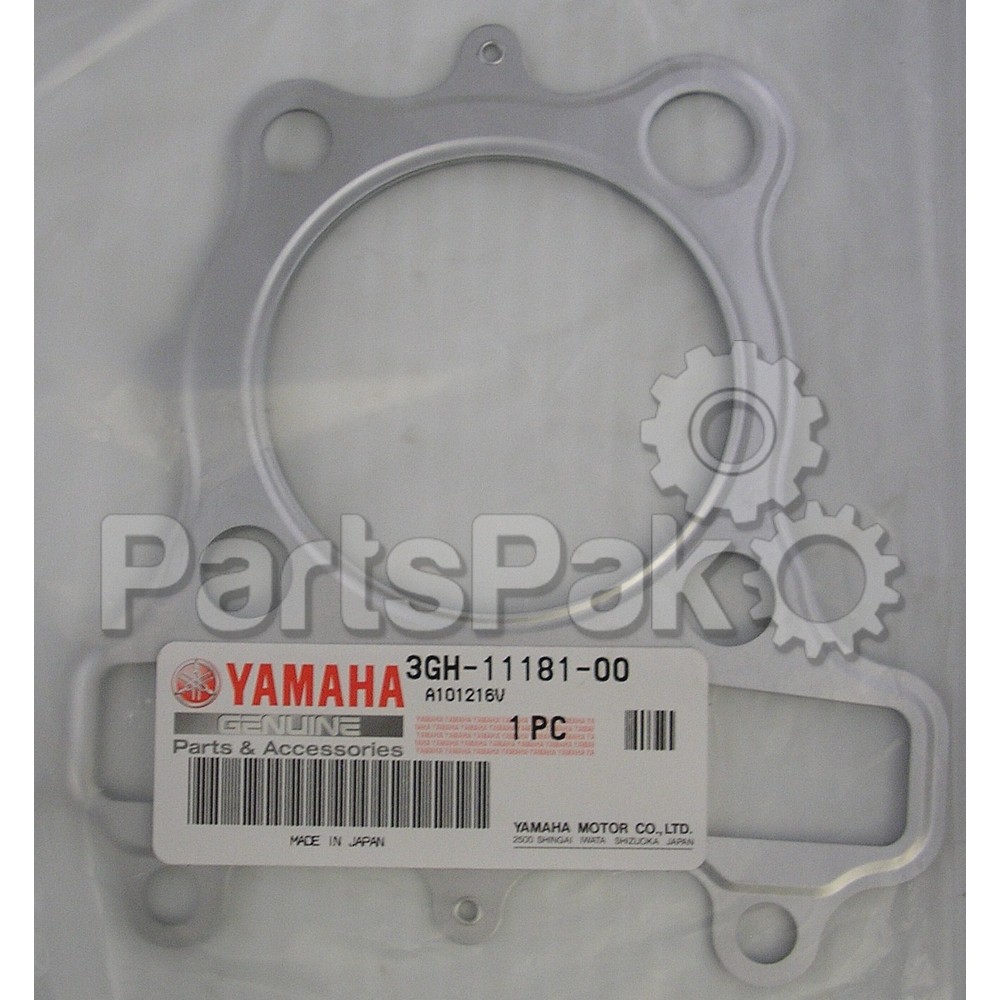 Yamaha 3GH-11181-00-00 Gasket, Cylinder Head 1; 3GH111810000