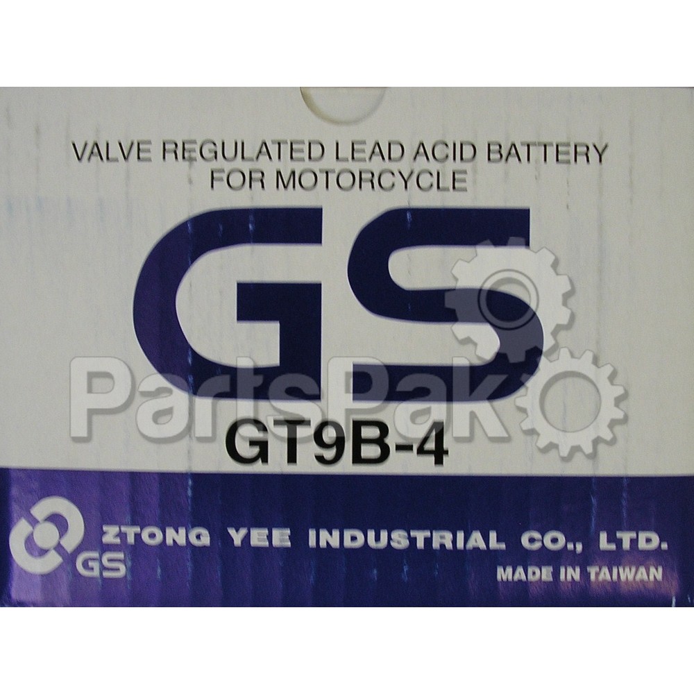 Yamaha 1PE-H2100-00-00 Gt9B4 Gs Battery - Fa (Not Filled With Acid); New # GT9-B4000-00-00