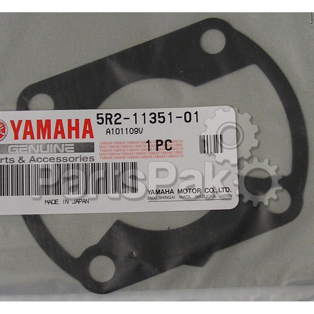 Yamaha 5R2-11351-00-00 Gasket, Cylinder; New # 5R2-11351-01-00