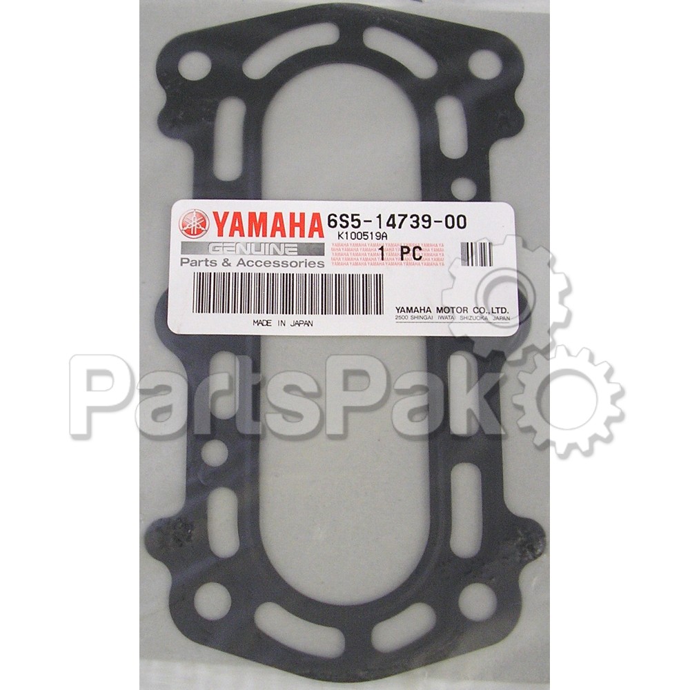 Yamaha 6S5-14739-00-00 Gasket, Muffler Damper 1; 6S5147390000