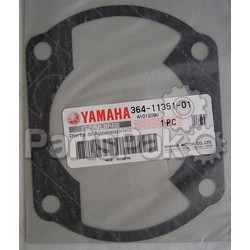 Yamaha 364-11351-01-00 Gasket, Cylinder; 364113510100