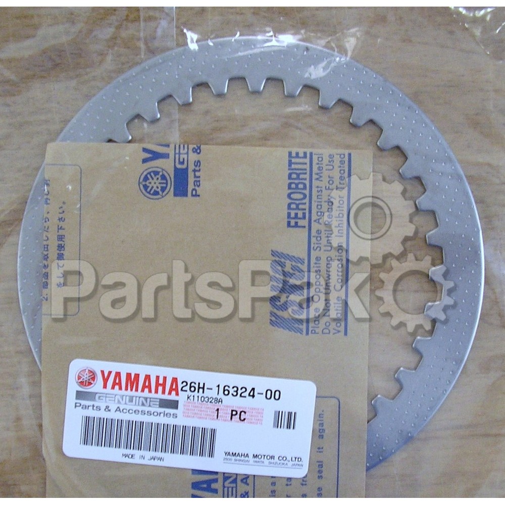 Yamaha 26H-16324-00-00 Plate, Clutch 1; New # 26H-16324-10-00
