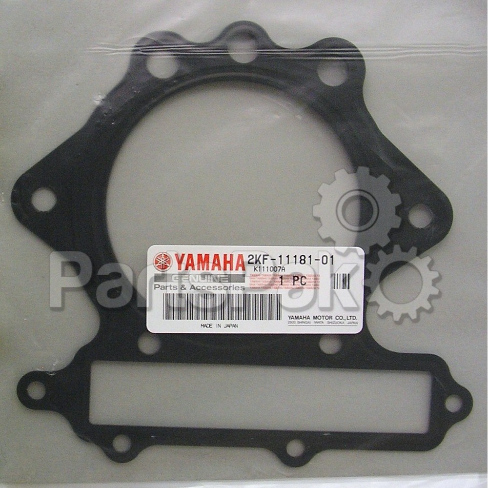 Yamaha 2KF-11181-01-00 Gasket, Cylinder Head 1; 2KF111810100