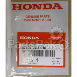 Honda 87594-VG3-010 Mark, Oil Caution; 87594VG3010