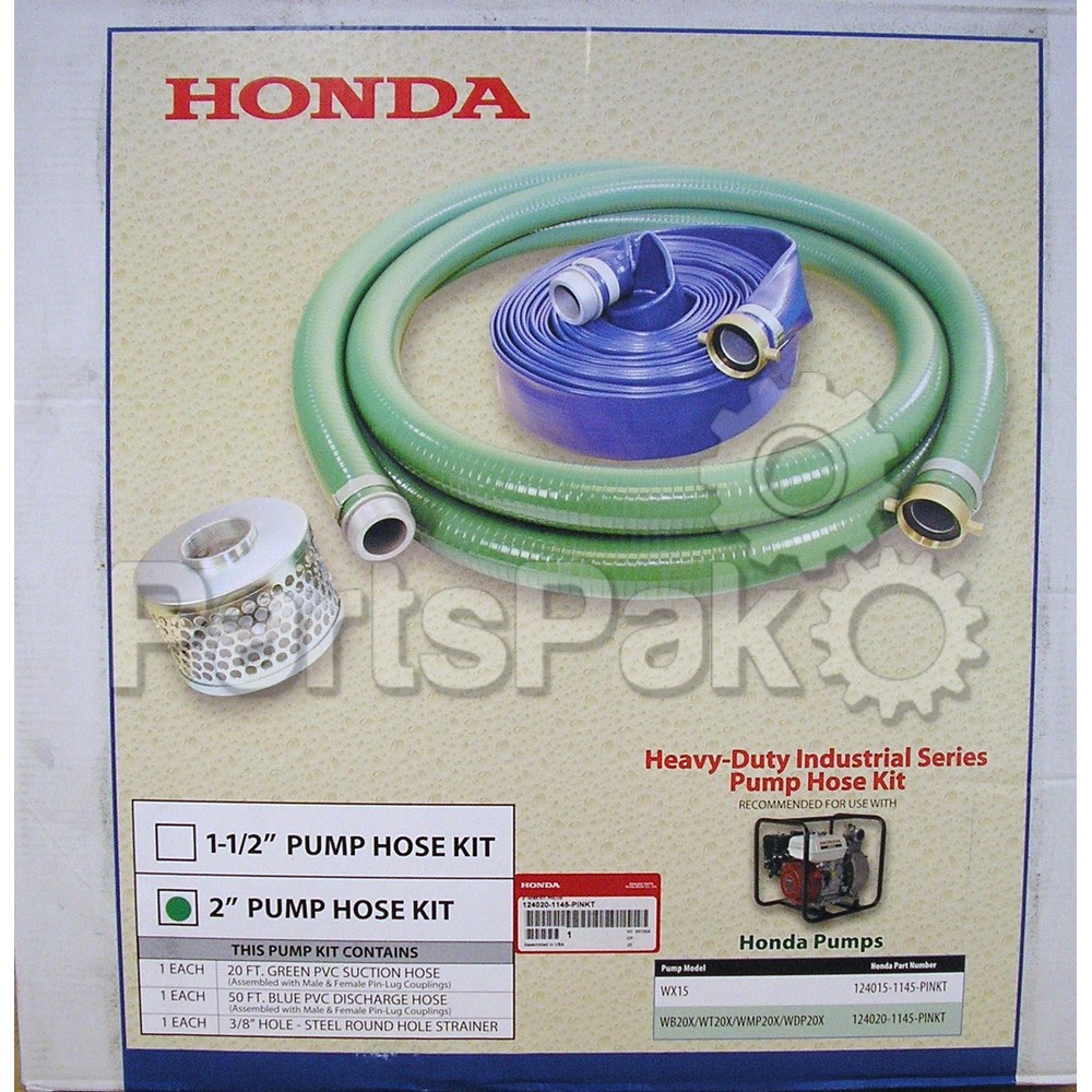 Honda 124020-1148-PINKT 2 inch Hose Kit, Pinlug; 1240201148PINKT
