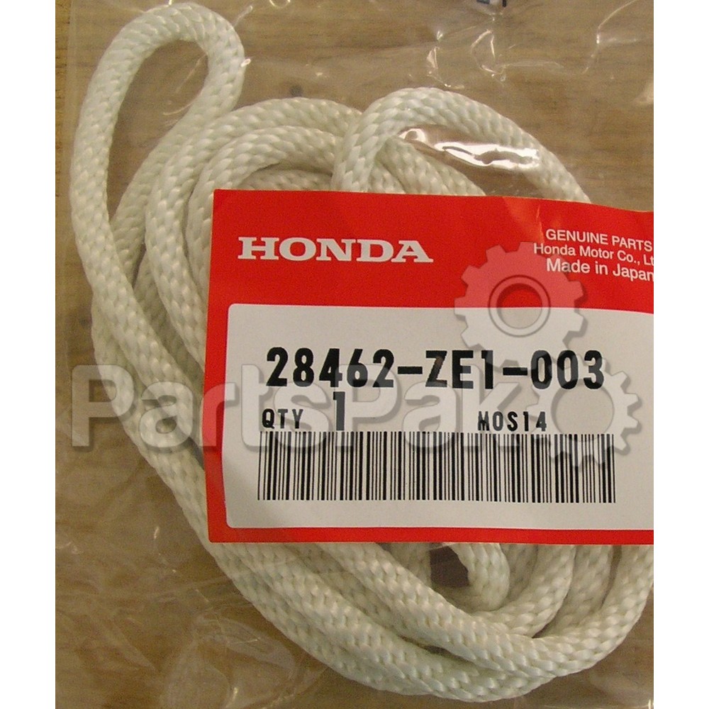 Honda 28462-883-000 Rope, Recoil Starter; New # 28462-ZE1-003