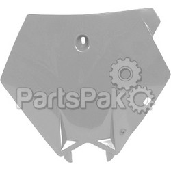 Acerbis 2253010002; Front # Plate White 65Sx; 2-WPS-22530-10002