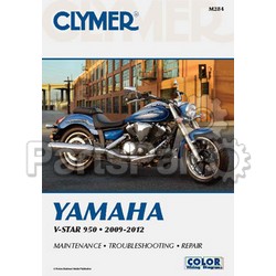 Clymer Manuals M284; Yamaha V-Star 950 Motorcycle Repair Service Manual; 2-WPS-27-M284