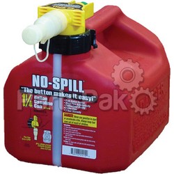 No-SPIll 1415; Gas Can 1.25 Gal 7.5X8X10; 2-WPS-28-0415
