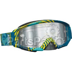 Scott 221330-3611041; Tyrant Goggle Vinyl Green / Yellow With Clear Lens
