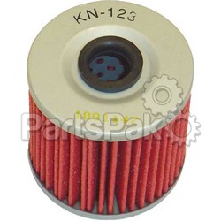 K&N KN-123; Oil Filter (Black); 2-WPS-56-0123