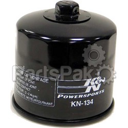 K&N KN-134; Oil Filter (Black)
