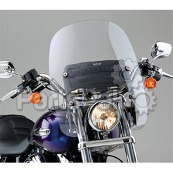 National Cycle N21301; SPARTAN,17'' HT,Clear Windshield,Q, for FXDC models