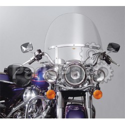National Cycle N31400; Clear Replacement Screen, Polycarbonate, Quantum Coat, and for Road King 20-inch