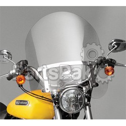 National Cycle N2310; Dakota 3.0 Windshield Same as NC125A, Except 3-inch Taller Plastic - Single Pack
