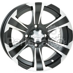ITP (Industrial Tire Products) 12SS709BX; Wheel, Ss312 Matte Black W / Machined 1