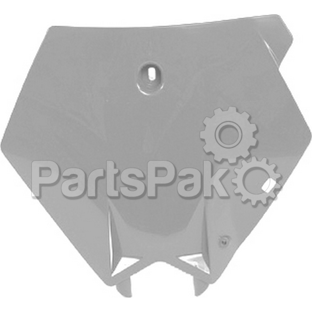 Acerbis 2253010002; Front # Plate White 65Sx