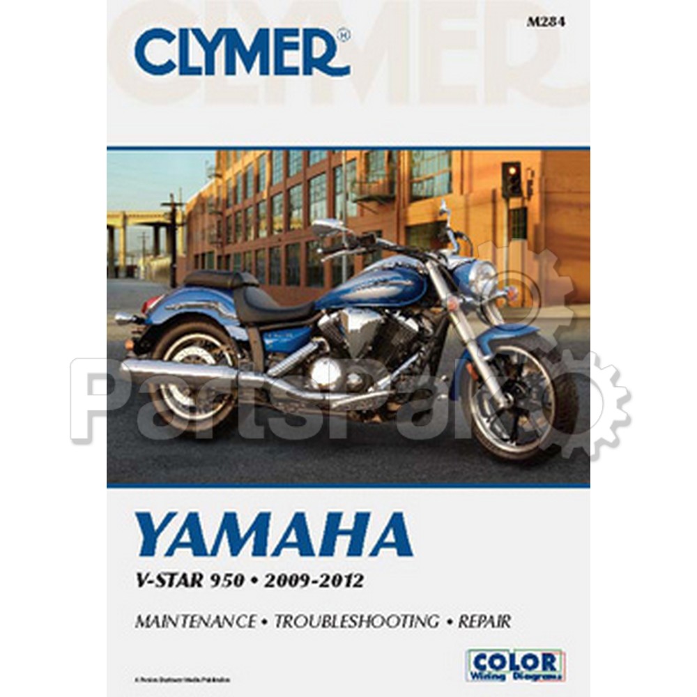 Clymer Manuals M284; Fits Yamaha V-Star 950 Motorcycle Repair Service Manual