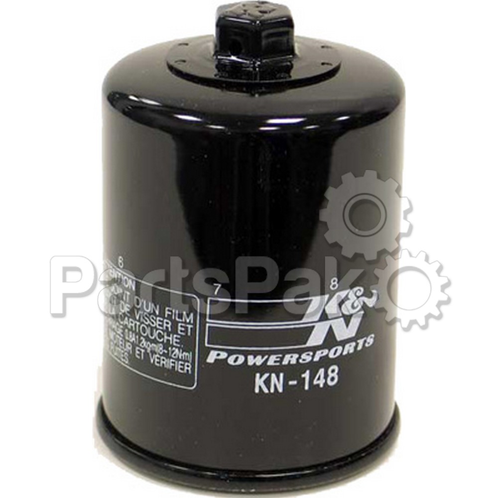 K&N KN-148; Oil Filter (Black)