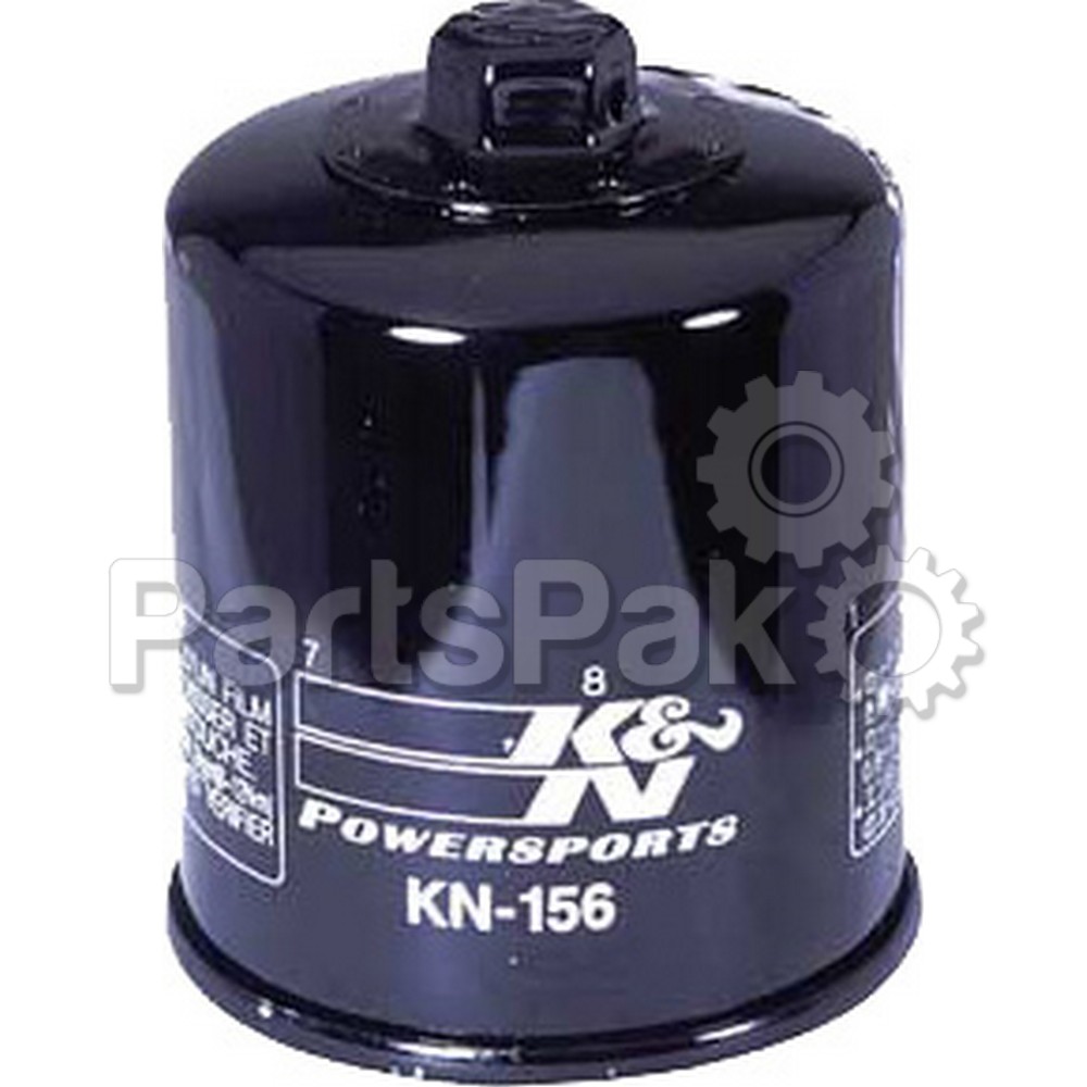 K&N KN-156; Oil Filter (Black)