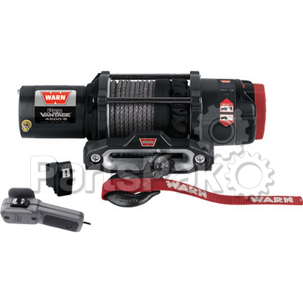 Warn 90451; Provantage 4500-S Winch With Synthetic Rope