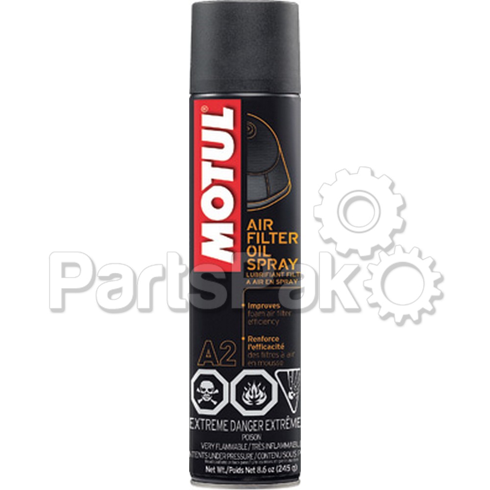 Motul 103248; Air Filter Oil Spray 8.6Oz