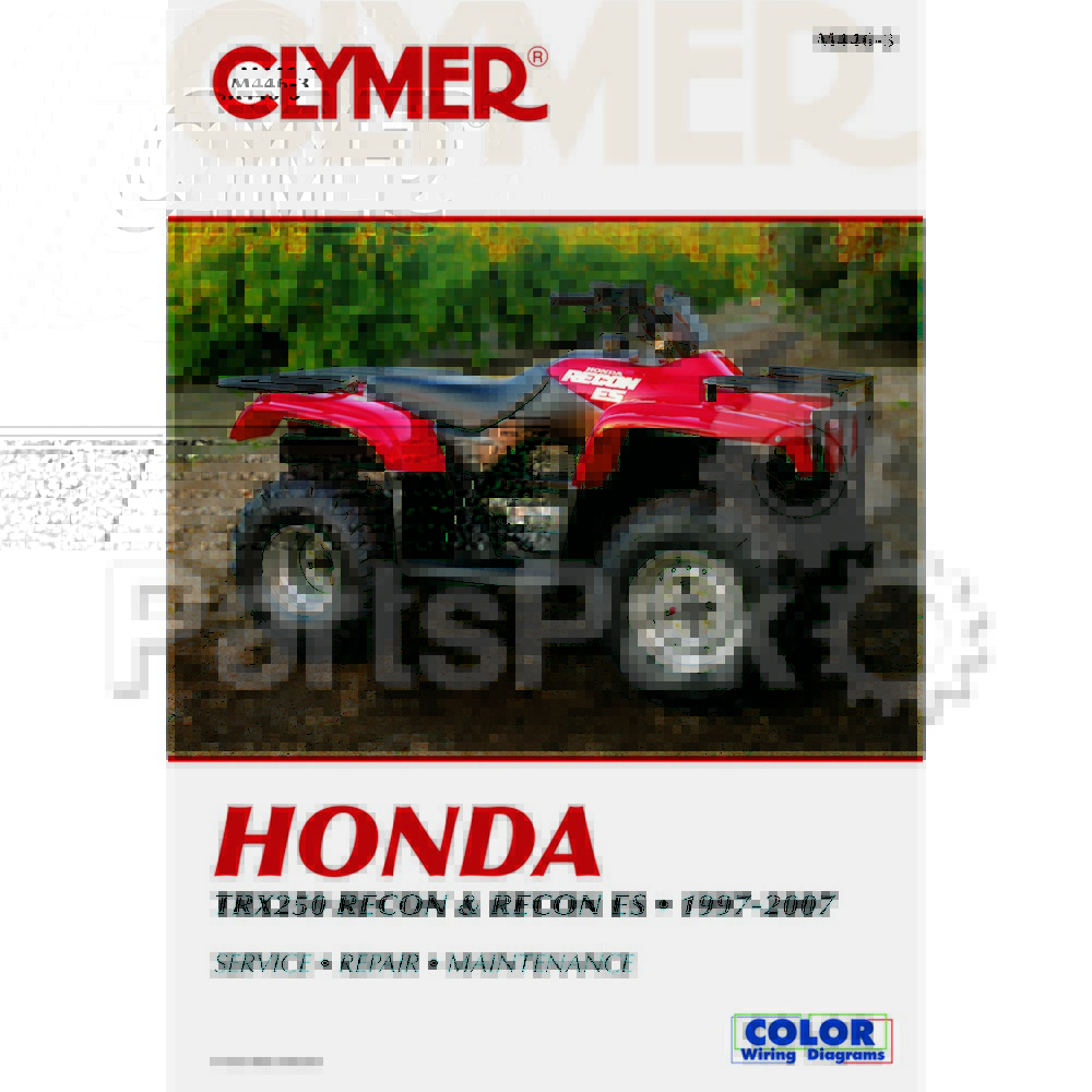 Clymer Manuals M446-3; M446 Honda TRX250/Es Recon 1997-2004 Cylmer Repair Man
