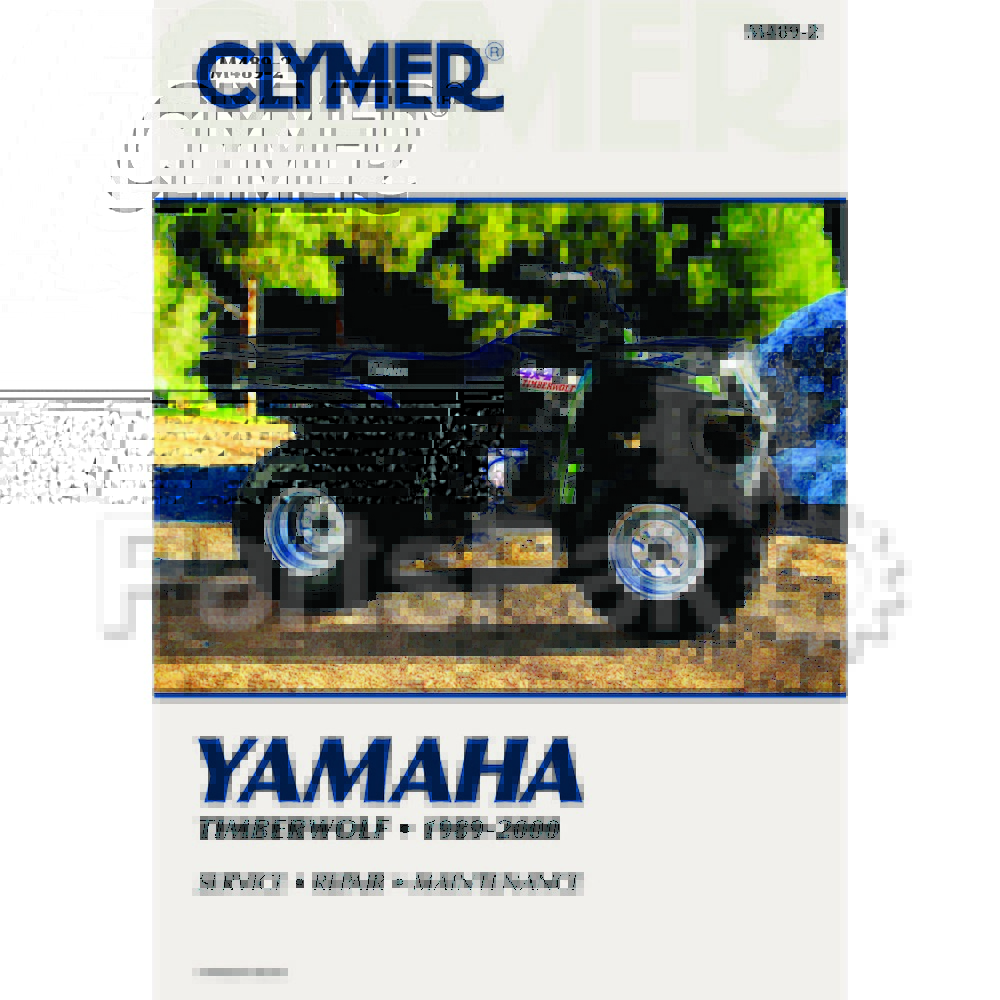 Clymer Manuals M489-2; M489 Yamaha YFB250 89-00 Clymer Manual