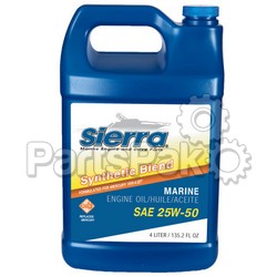 Sierra 18-9552-3; 4 Liter, 25W-50 Fc-W; STH-18-9552-3