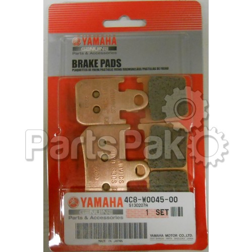 Yamaha 4C8-W0045-00-00 Brake Pad Kit; New # 4C8-25805-00-00