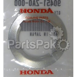 Honda 90451-ZA0-000 Washer, Lock (30Mm); 90451ZA0000