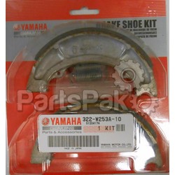 Yamaha 322-W253A-10-00 Brake Shoe Kit; 322W253A1000