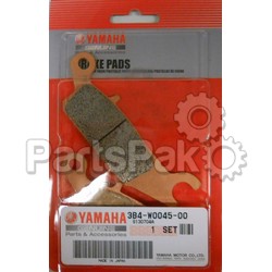 Yamaha 3B4-W0045-00-00 Brake Pad Kit; 3B4W00450000