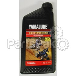 Yamaha LUB-2STRK-R1-12 Yamalube 2R Race 2-Stroke Oil (Quart); LUB2STRKR112