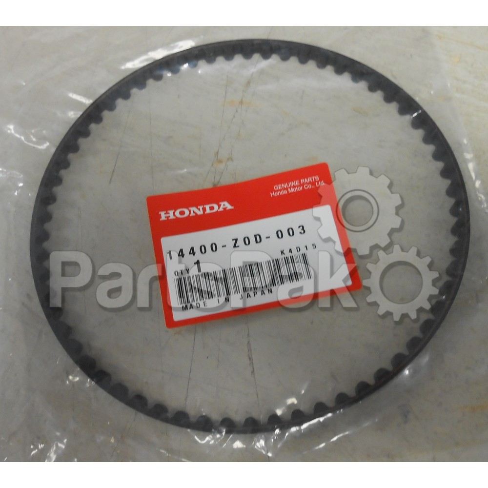 Honda 13010-Z0D-003 Piston Ring Set & 14400-Z0D-003 Timing Belt Set OEM 
