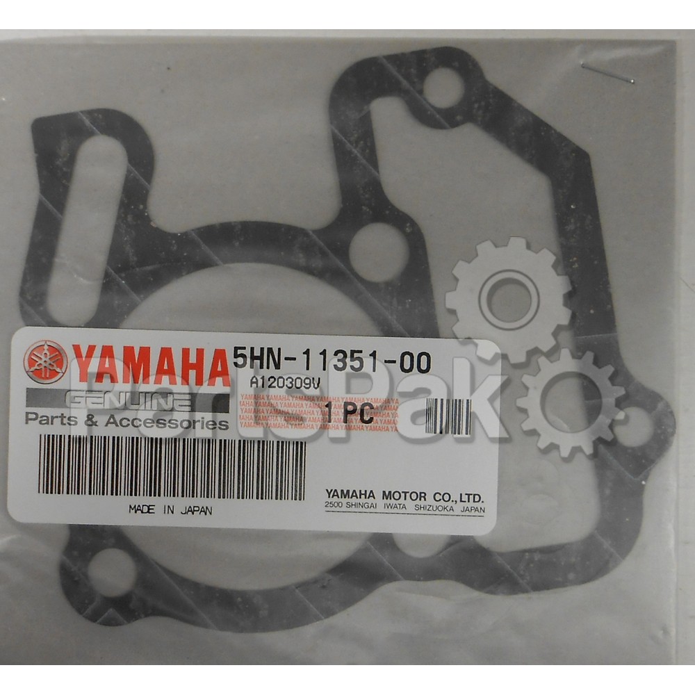 Yamaha 5HN-11351-00-00 Gasket, Cylinder; 5HN113510000