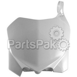 Acerbis 2314360002; Front # Plate White Fits Honda; 2-WPS-23143-60002
