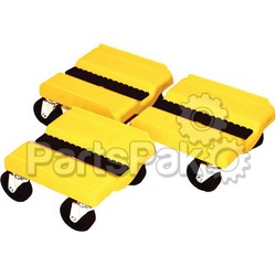 Supercaddy SS YEL; Dolly 3-Piece Set (Yellow); 2-WPS-27-3390Y