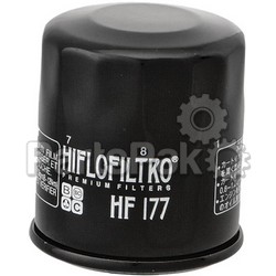 Hiflofiltro HF177; Oil Filter (Black); 2-WPS-550-0177