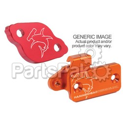 Hammerhead 35-0222-00-10; Master Cylinder Cover Yamaha Front Red; 2-WPS-56-22410