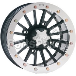 ITP (Industrial Tire Products) 12SD18BX; Wheel, Sd Beadloc Sst Alloy Wheel Black 12X7 4+3 4/137