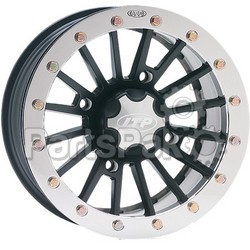 ITP (Industrial Tire Products) 14SD10BX; Wheel, Sd Dual Beadloc Sst Alloy Wheel Black 14X7 5+2 4/110